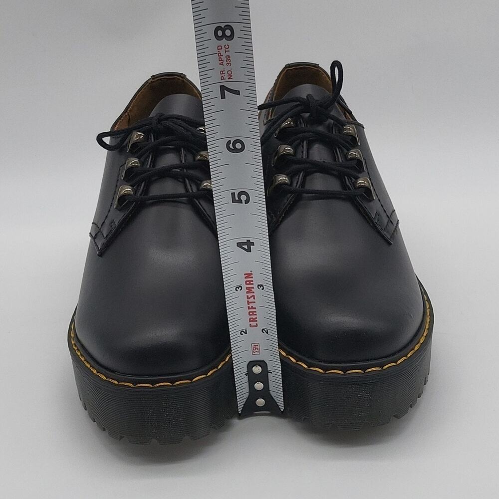 Dr. Martens Leona Lo Vintage Smoth Women's Shoes Size 9 Black Color NWT - Picture 9 of 15